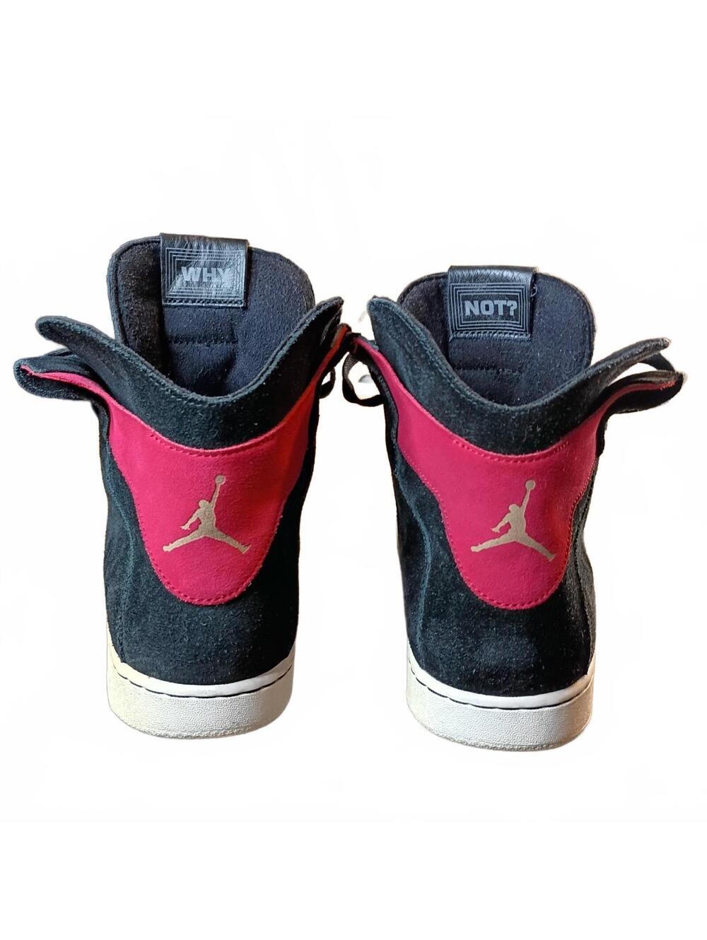 Nike Air Jordan Westbrook 0.2 Black & Red Suede Sneakers Men’s Size 11